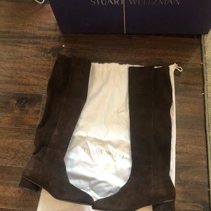 Stuart Weitzman Eloise Suede Knee High Boots